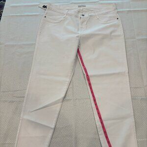 James Jeans - James Twiggy Curvy Cigarette Leg - 22W 30L - Frost White - (Inv 19